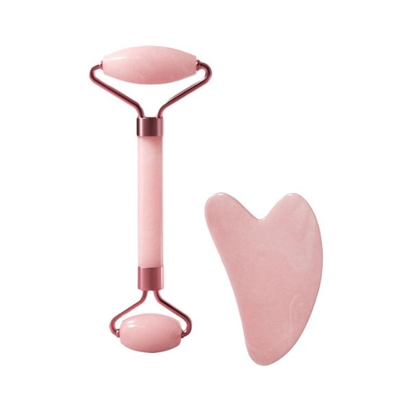 Kit Rodillo Facial y Gua Sha